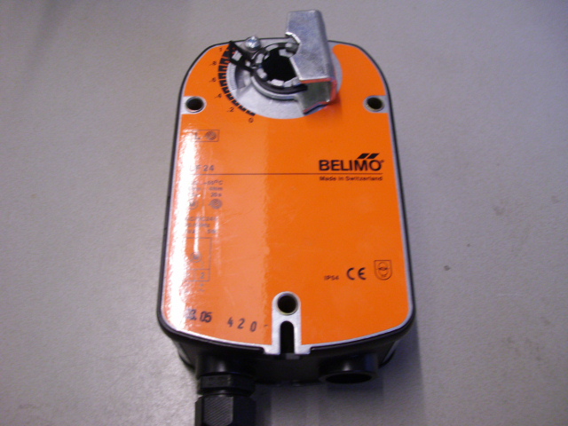 Servomotor t.b.v luchtklep 24V LF 24SR (Belimo)